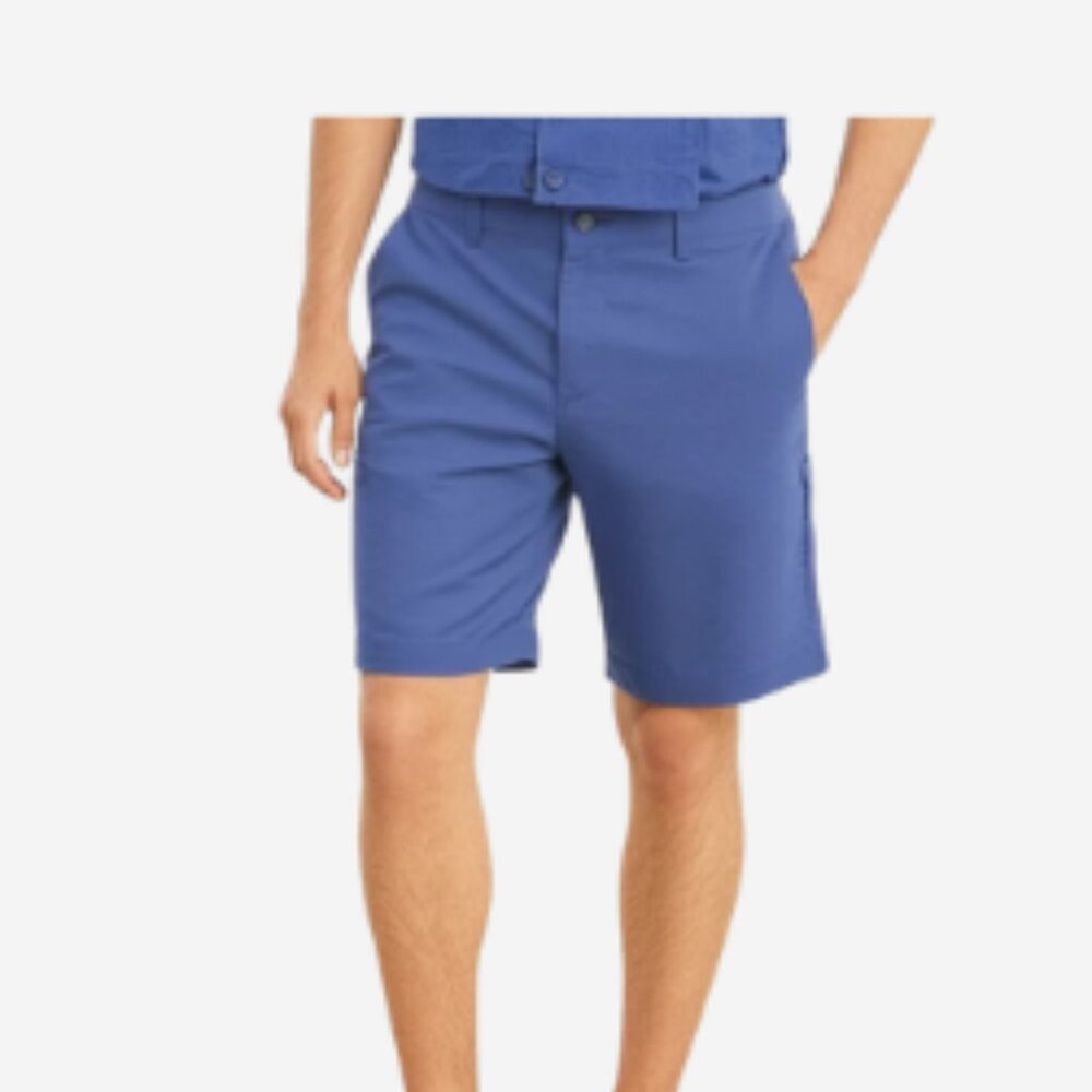 Kahala Living The Dream Shorts Mens Size 40 Navy Blue Zippered Closure W/Pockets